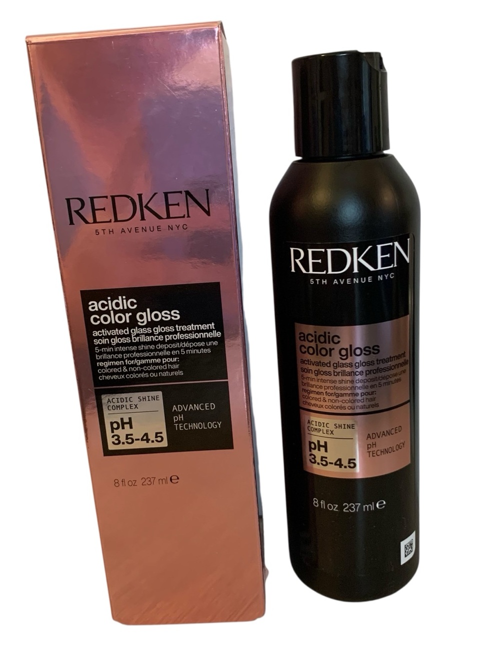 REDKEN Acidic Color Gloss Activated Glass Color Hair Mask Treatment 8 oz NEW